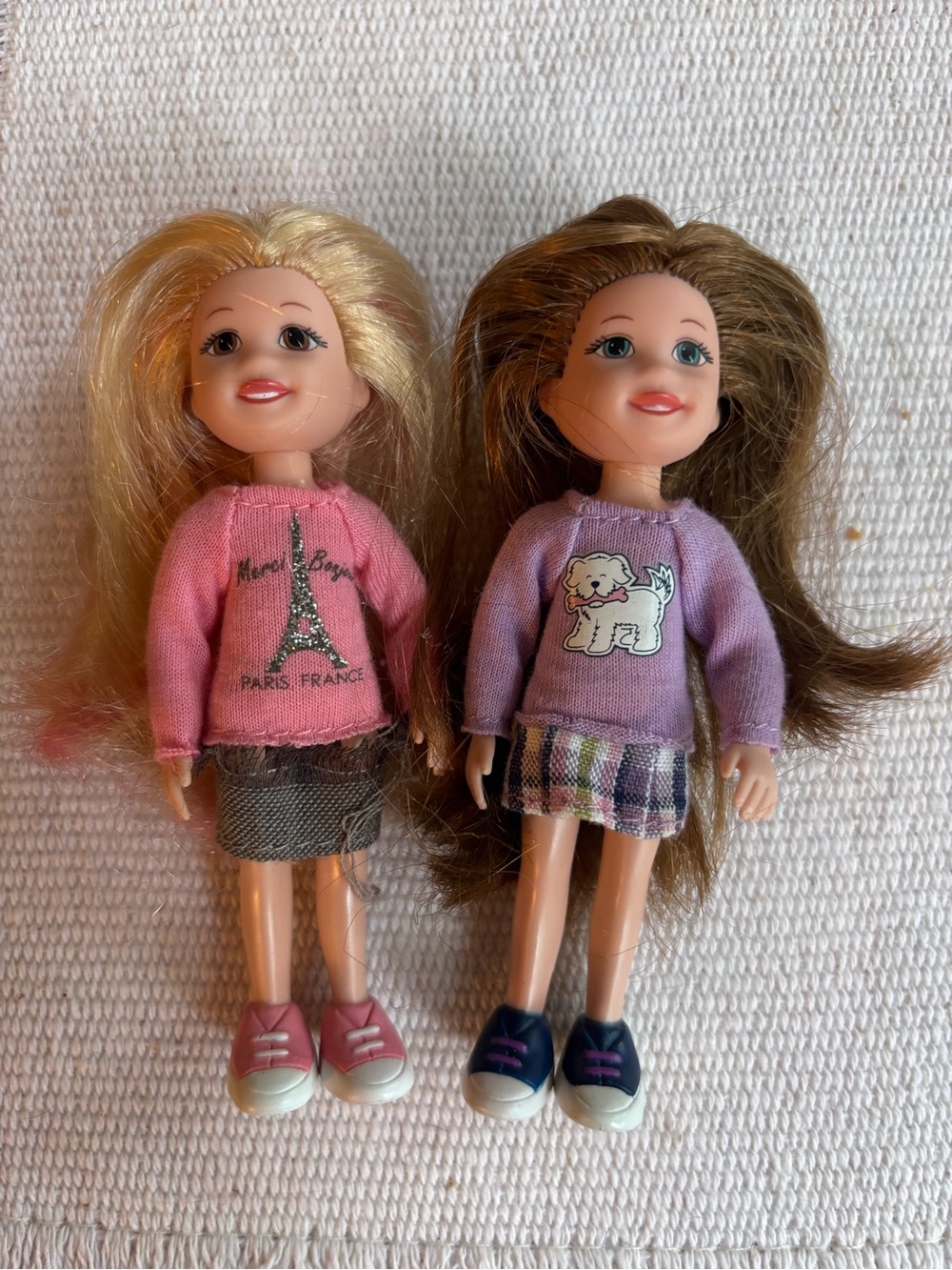 Ty Li'l Ones Preppy Paige and TY Li'l Ones Oo-LaLa Olivia